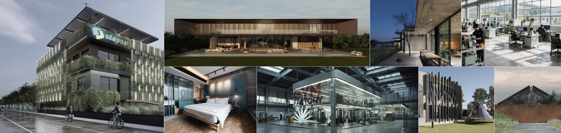 Collage of projects by the FabricaFuturo founders, sheet 03