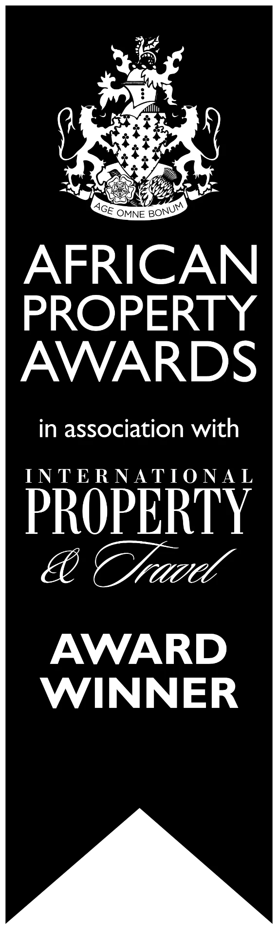 African Property Awards — Award Winner, in association with International Property and Travel